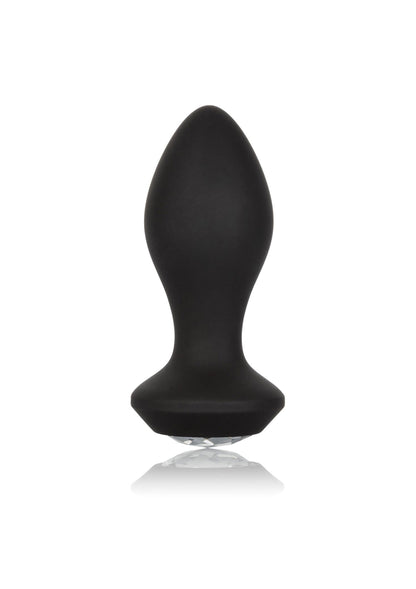 plug in silicone Vibrating Crystal Probe black