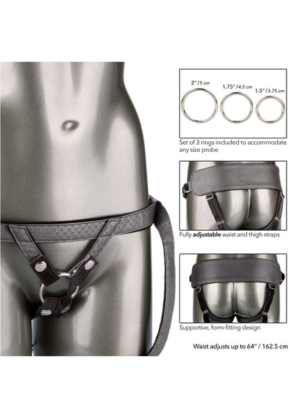 imbracatura con dildo fallo strap on sensuale pene finto indossabile nero sexy