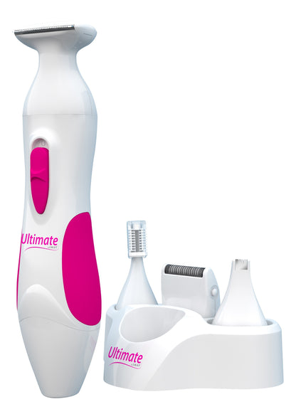rasoio elettrico per depilazione intima donna peli corpo kit 3 pz parti intime