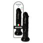 dildo realistico con ventosa nero pene finto morbido maxi fallo grande black