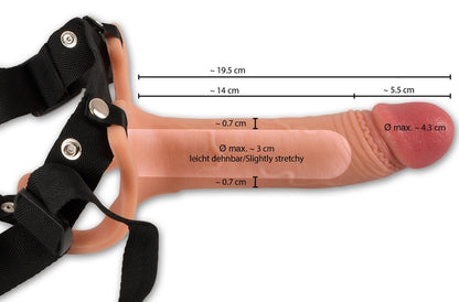 fallo dildo realistico indossabile prolunga per pene uomo in silicone strap on