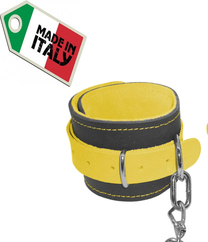 cavigliere con catena in vera pelle giochi sessuali per coppia sexy fluo sexy