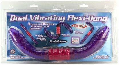 Vibratore doppio Dual Vibrating Flexi-Dong