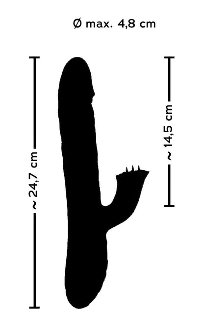 Vibratore rabbit Thrusting & Rotating
