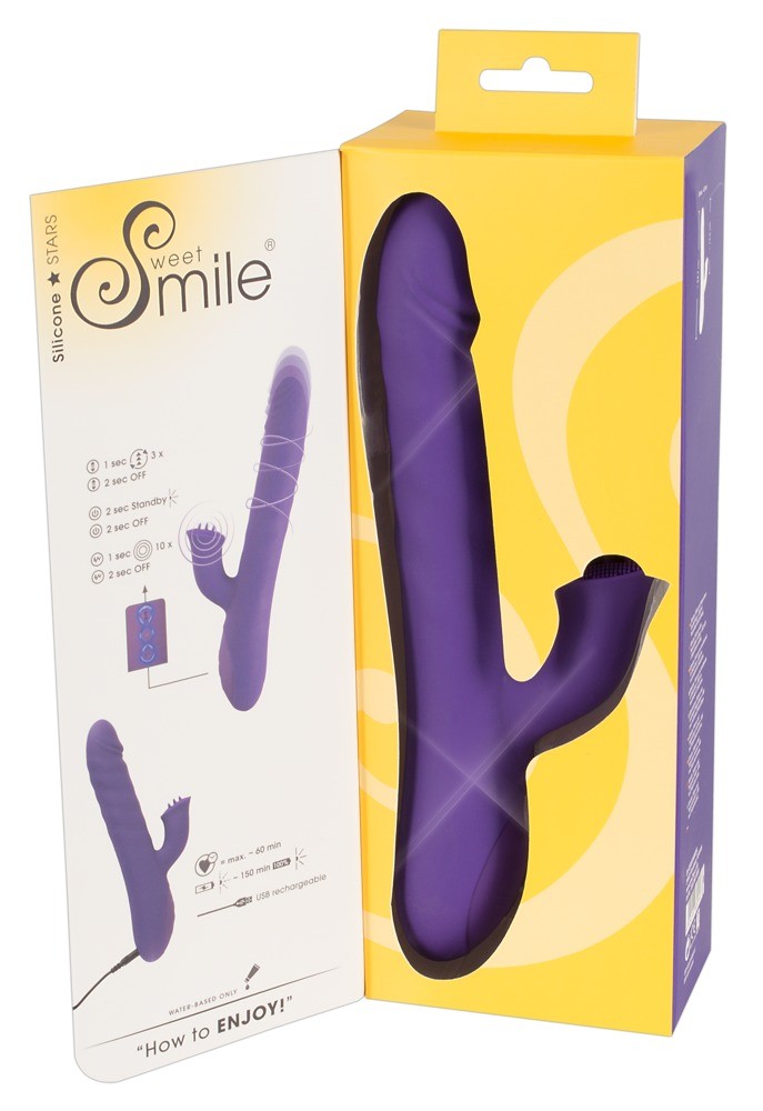 Vibratore rabbit Thrusting & Rotating