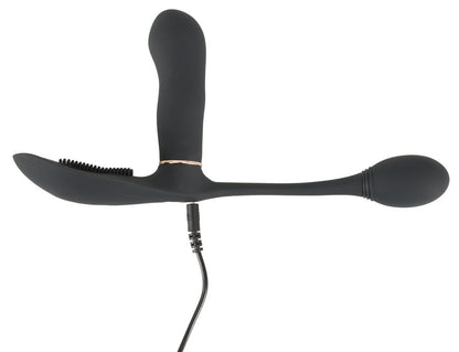 Pussy & Ass Vibrator nero