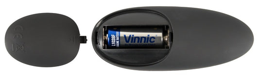 Pussy & Ass Vibrator nero