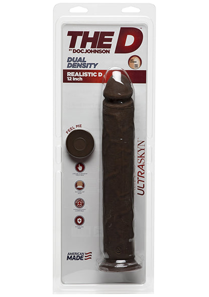 dildo ultra realistico brown the D ultraskin realistic D 12 inch