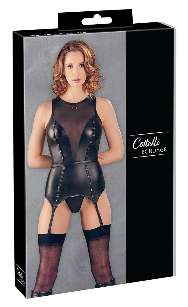 Strapshemd Cottelli nero bondage