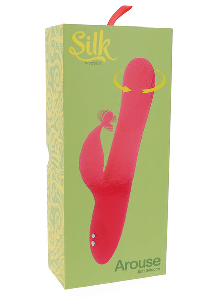 Vibratore rotante clitoride Silk