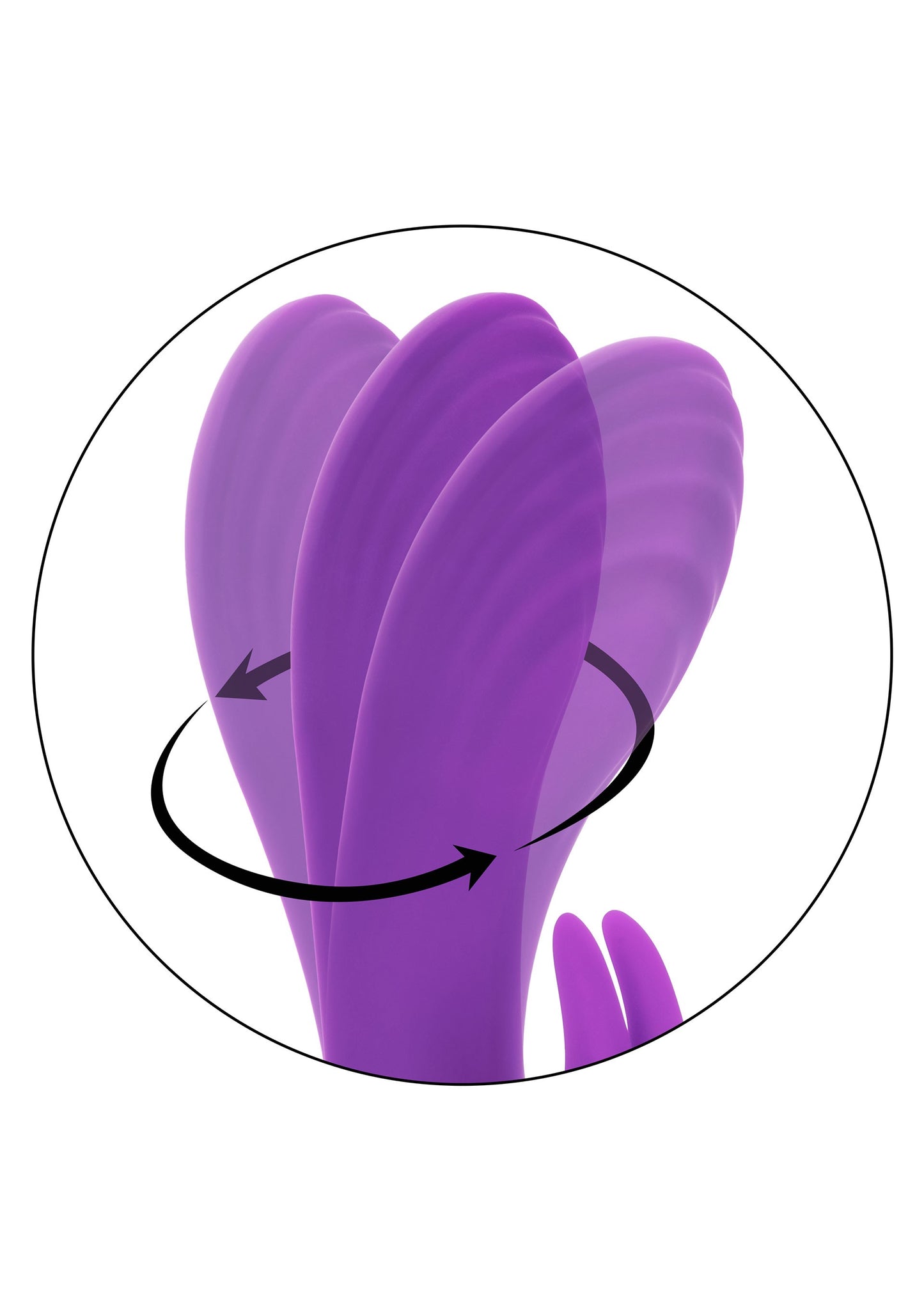 Coniglio G rotante riscaldato in silicone