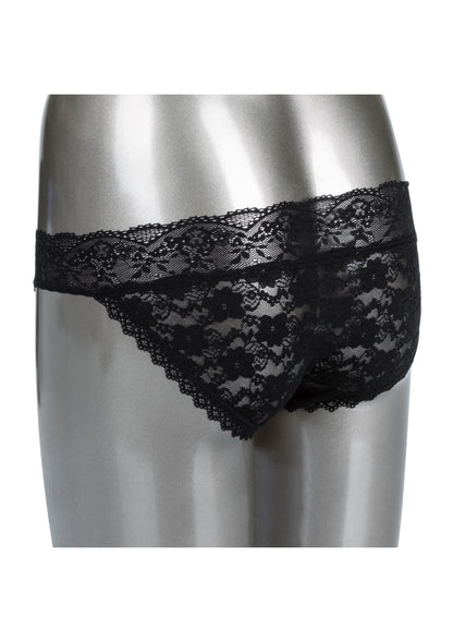 Slip vibrante in pizzo con telecomando L/XL