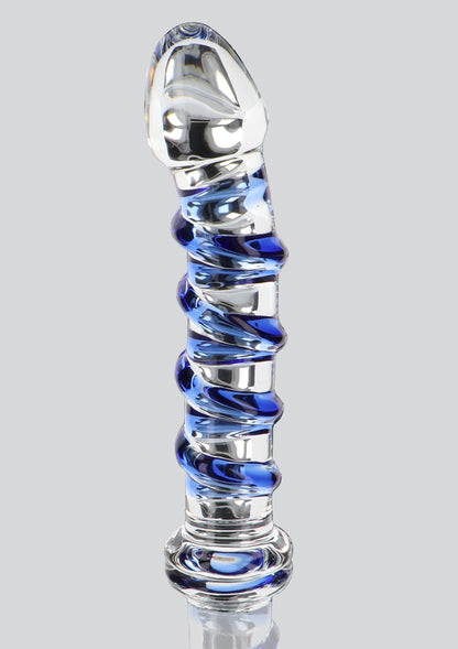 Fallo realistico in vetro G-Spot Gemstone