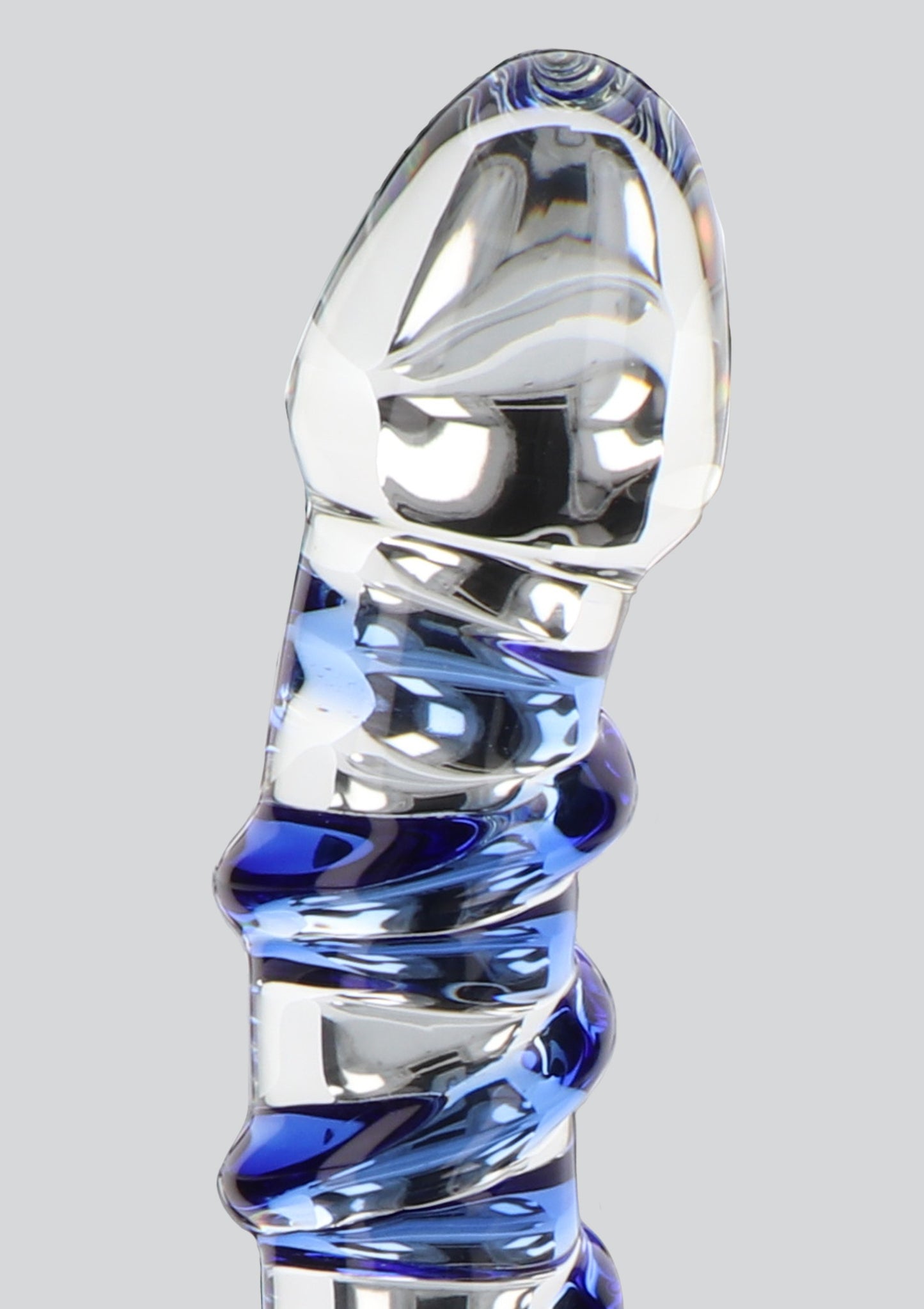 Fallo realistico in vetro G-Spot Gemstone