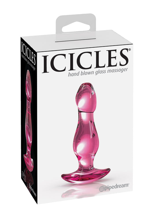 Anal Plug in vetro Icicles No 73