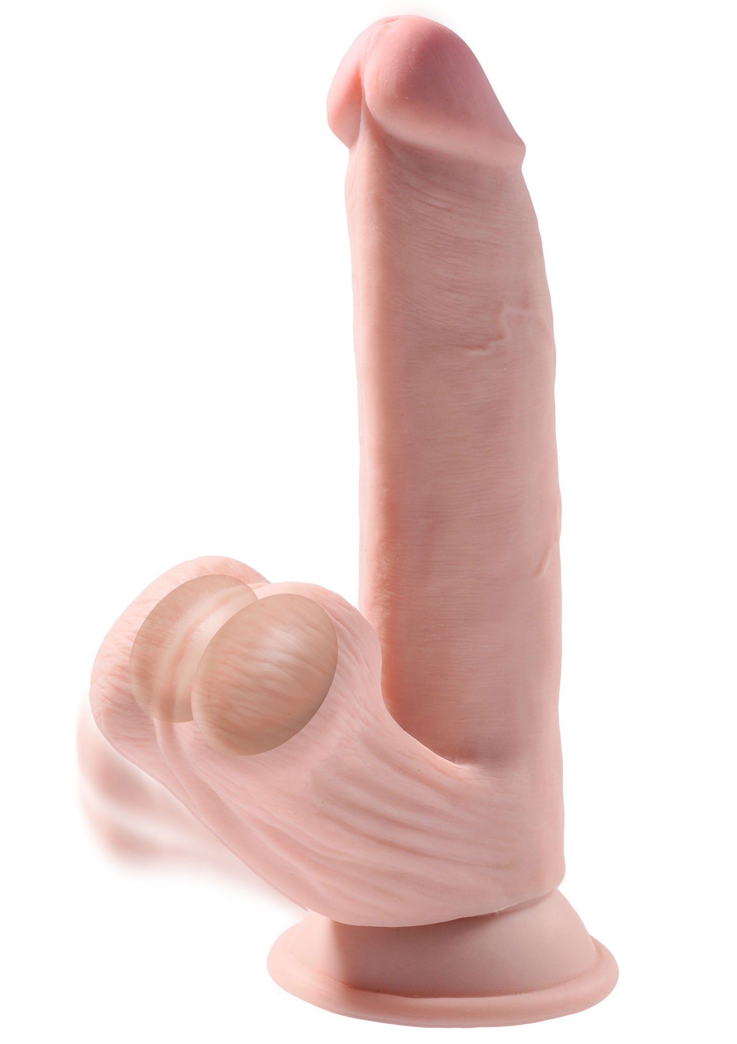 Fallo realistico 3D Cock Swinging Balls 8 Inch