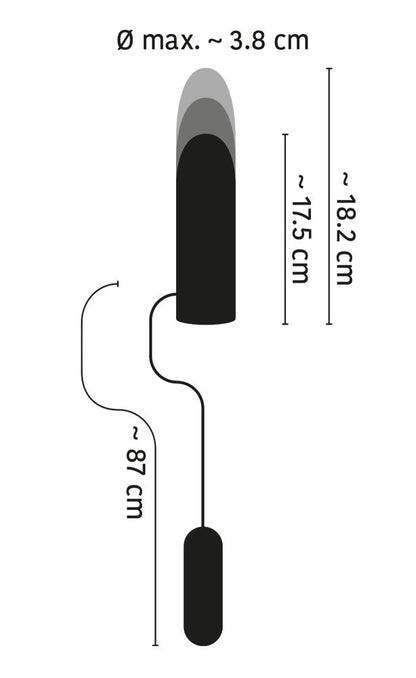 Vibratore realistico su e giù Accelerator