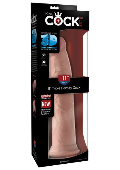 Fallo realistico Triple Density Cock 11 Inch