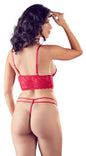Completo intimo donna in pizzo Bra and String