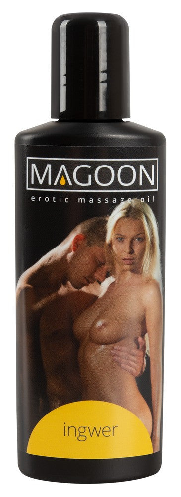 Olio per massaggi erotici Ginger