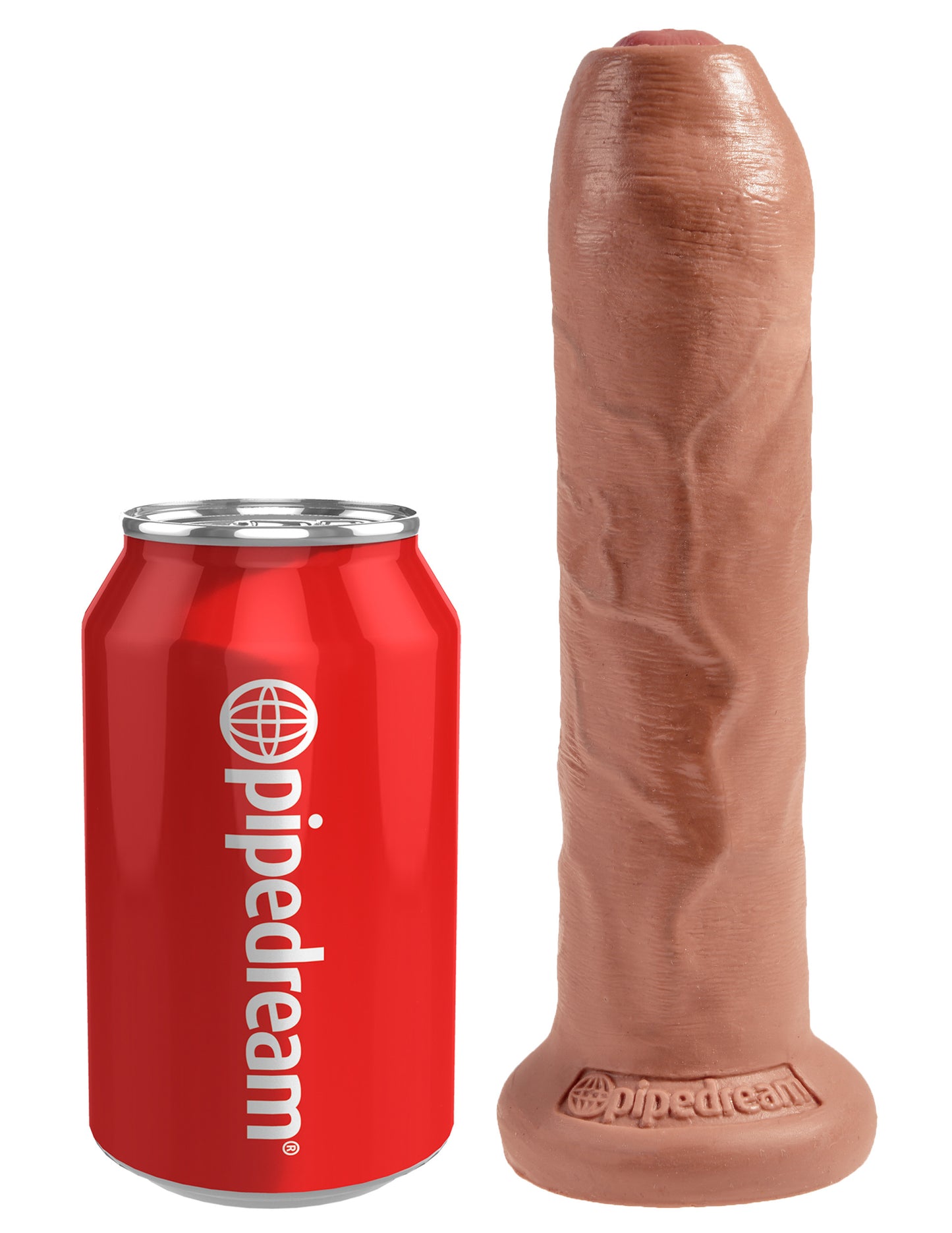 King Cock 7 Uncut - Tan fallo realistico con ventosa