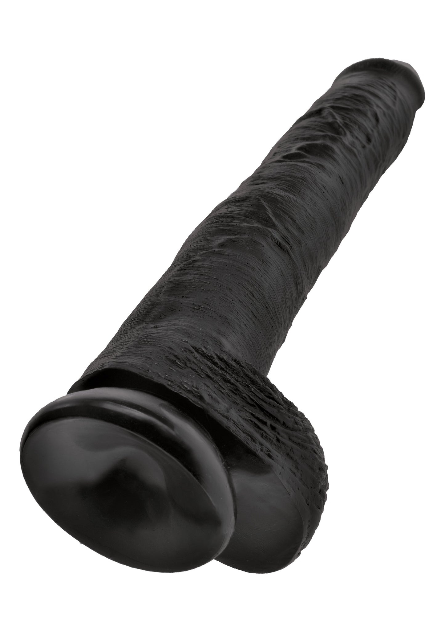 Fallo realistico con ventosa King Cock 14Inch With Balls nero