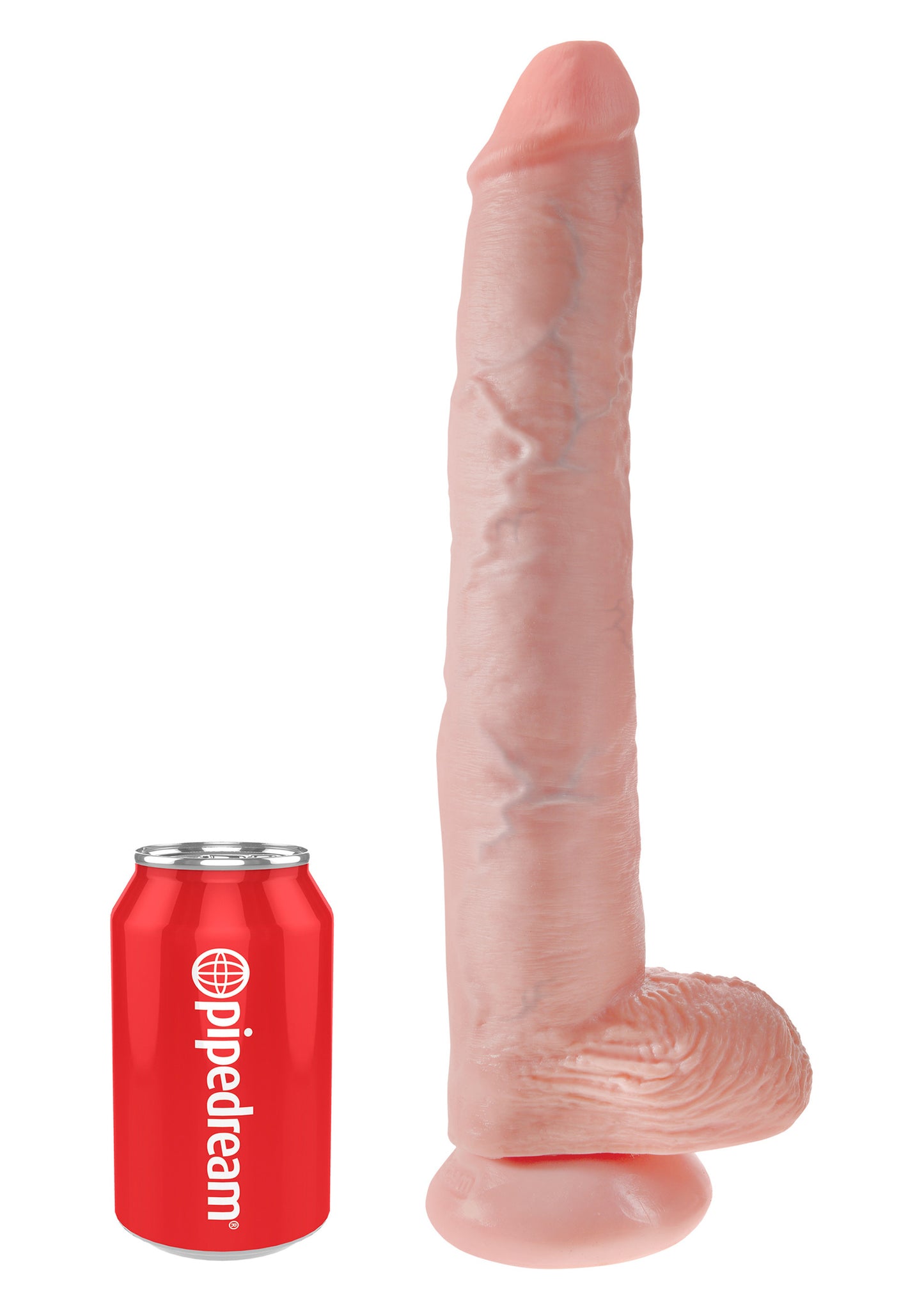 Fallo realistico con ventosa King Cock 14Inch With Balls