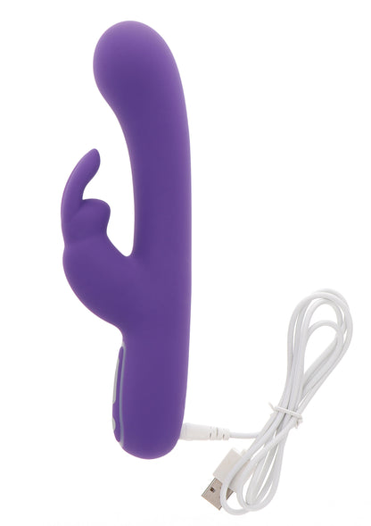 Vibratore vaginale rabbit in silicone ricaricabile
