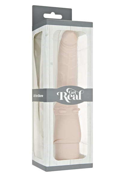 Vibratore vaginale anale in silicone Classic Smooth vibrator get real