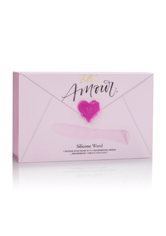 Vibratore vaginale ricaricabile Amour Silicone Wand